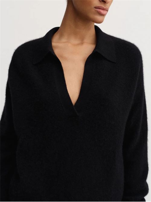 Maglione Kaia con colletto ALMADA LABEL | 4682BL